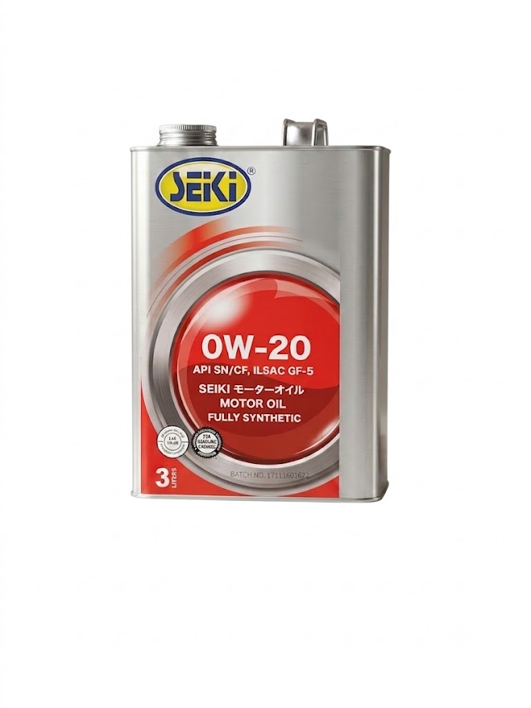 SEIKI Fully Synthetic Engine Oil 0W-20 – 3 Litres