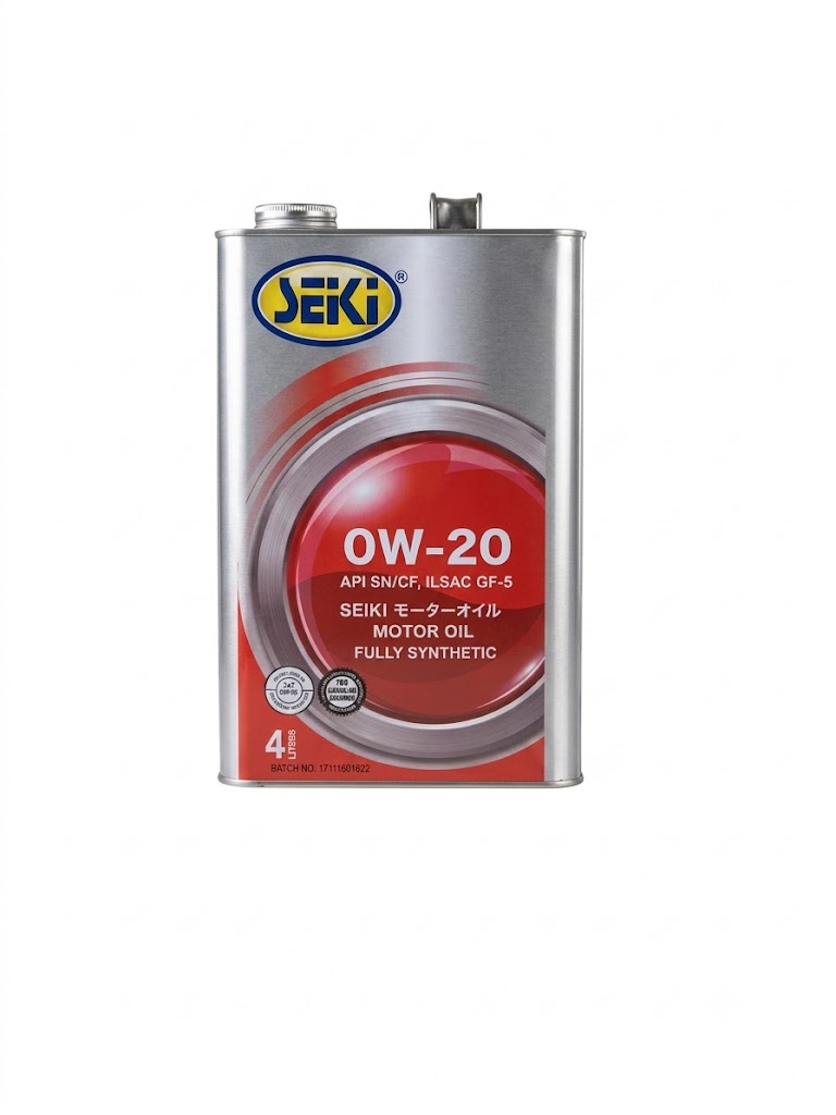 SEIKI Fully Synthetic Engine Oil 0W-20 – 4 Litres