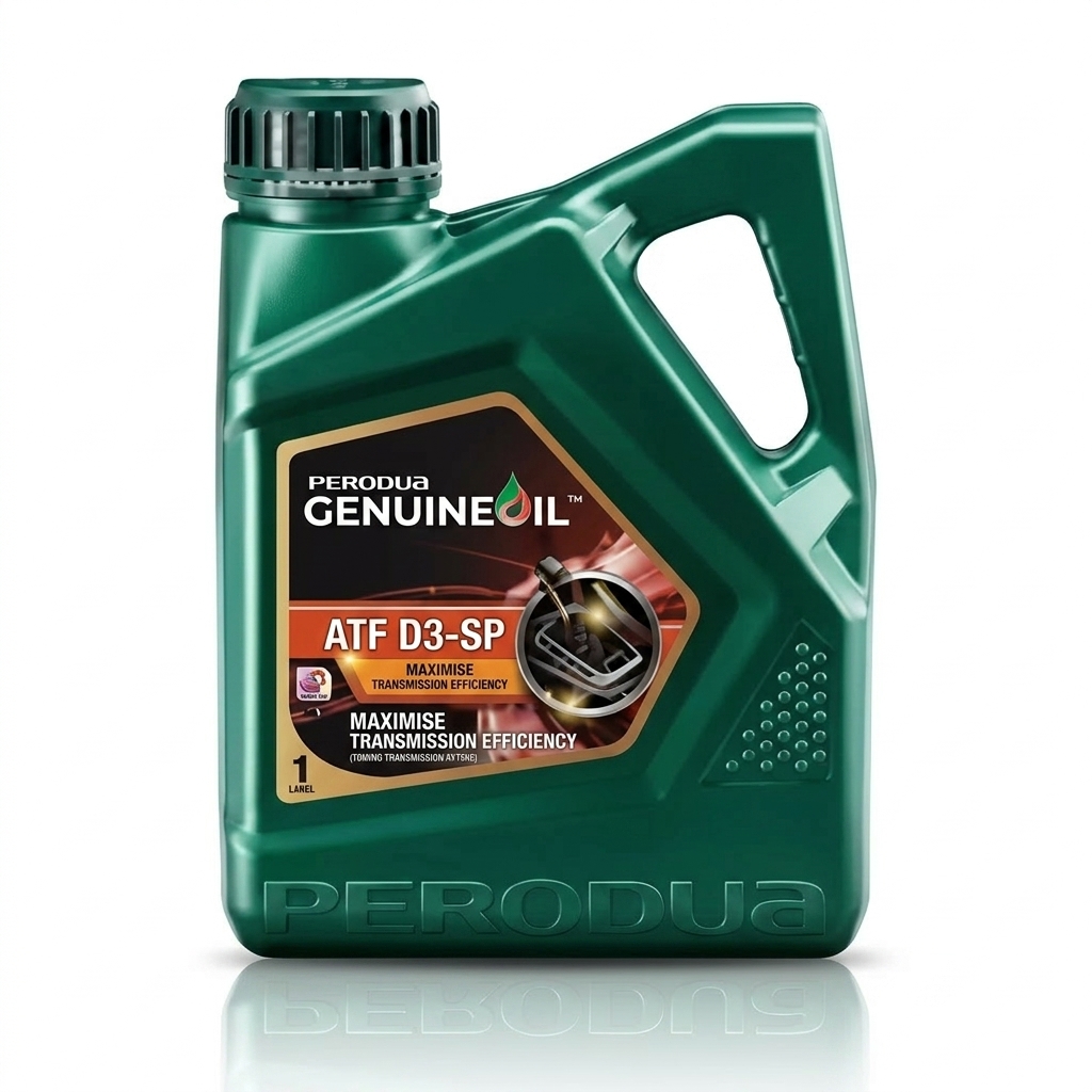 Perodua Genuine Oil ATF D3-SP Automatic Transmission Fluid – 1 Litre