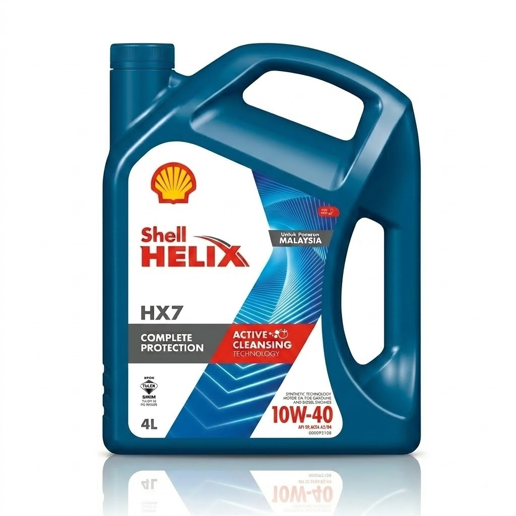 Shell Helix HX7 Synthetic Technology Engine Oil 10W-40 – 4 Litres